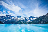 Glacier Bay in Mountains, Alaska, United States