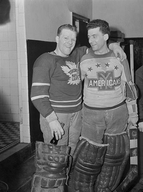 goalie-alfie-moore-of-the-new-york-americans-congratulates-goalie-of-picture-id515171132