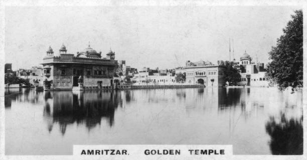 Golden Temple Amritsar India c1925 A view of the Golden Temple at Amritsar the principal shrine of the Sikh religion The temple was built between...