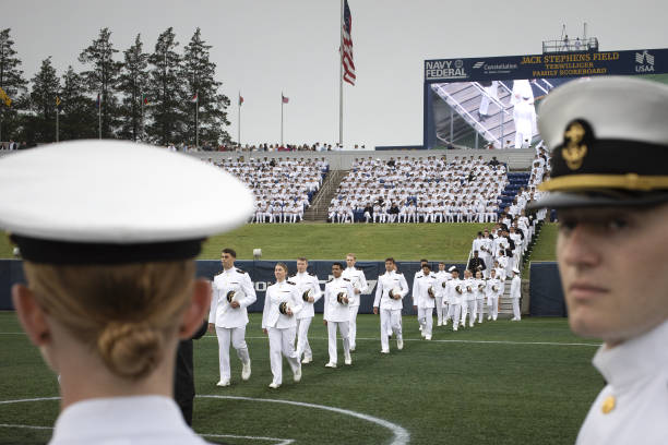 MD: President Biden Participates In US Naval Academy Commencement Ceremony