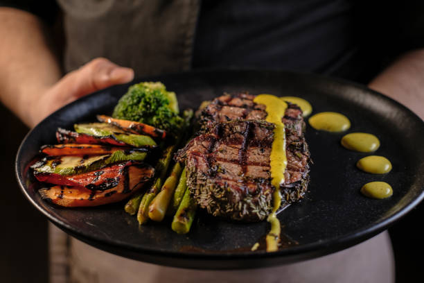 grilled beef steak with asparagus and vegetables picture id1317139273?k=20&m=1317139273&s=612x612&w=0&h=2k9GZZ