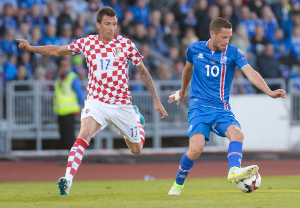 Gylfi Sigurdsson will be Iceland's key player. (HARALDUR GUDJONSSON/AFP/Getty Images)