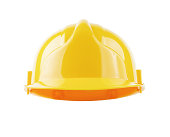 Hardhat isolated with clipping path