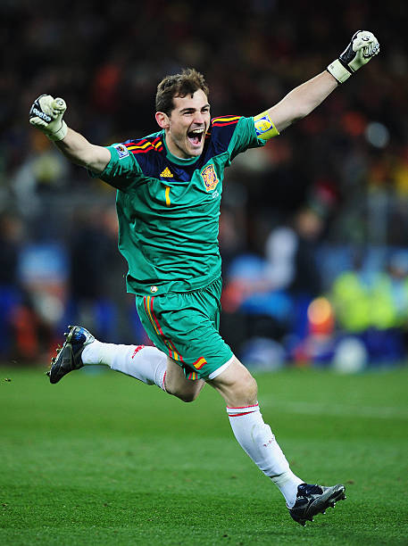 iker-casillas-captain-of-spain-celebrates-the-late-goal-by-andres-picture-id102811090