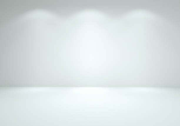 3d illustration empty background - wallpapers for walls room stock pictures, royalty-free photos & images