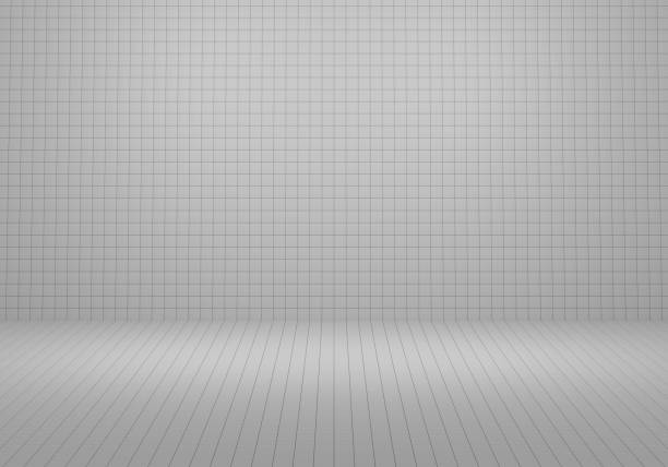 3d illustration tile wall background - wallpapers for walls room stock pictures, royalty-free photos & images