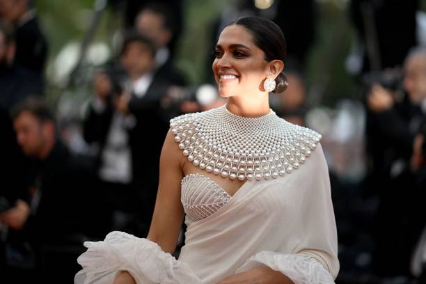 Indian actress and member of the Jury of the Official Selection Deepika Padukone arrives for the Closing Ceremony of the 75th edition of the Cannes...