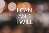 Inspirational and Motivational Quotes - i can and i will
