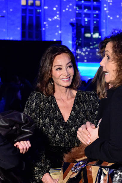 Isabel Preysler attends Pedro del Hierro fashion show during the Merecedes Benz Fashion Week Autum/Winter 202021 on January 29 2020 in Madrid Spain