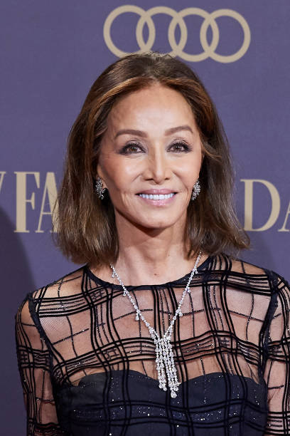 Isabel Preysler attends the Vanity Fair awards 2019 at the Royal Theater on November 25 2019 in Madrid Spain