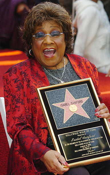 Isabel Sanford Honored With a Star on the Hollywood Walk of Fame for Her Achievements in Television