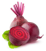 Isolated beetroots