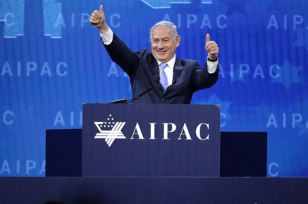 Israeli Prime Minister Benjamin Netanyahu Speaks At Washington's Annual AIPAC Conference