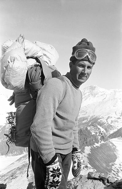 Walter Bonatti during the climbing Pictures | Getty Images
