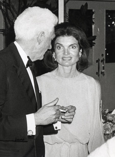 Baryshnikov With Jackie Kennedy At A Dinner Pictures | Getty Images