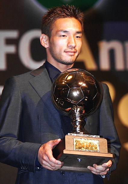 Risultati immagini per Hidetoshi Nakata Asian player of the year