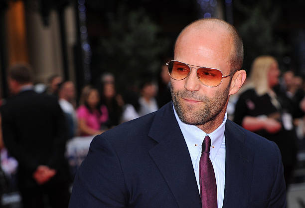 Jason Statham attends the World Premiere of "The Expendables 3" at Odeon Leicester Square on August 4, 2014 in London, England.
