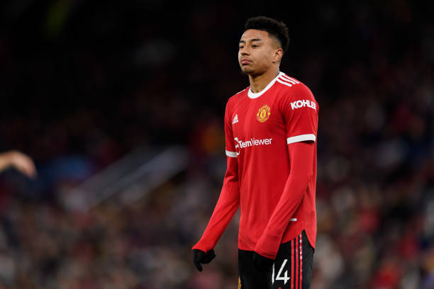 Jesse Lingard of Manchester United looks on during the UEFA Champions League group F match between Manchester United and BSC Young Boys at Old...