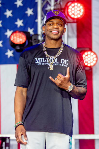 NY: Jimmie Allen Performs On "Fox & Friends" All American Summer Concert Series