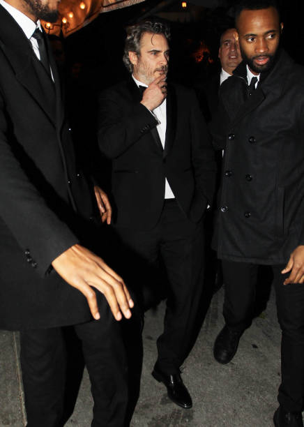 Joaquin Phoenix is seen on January 6 2020 in Los Angeles California