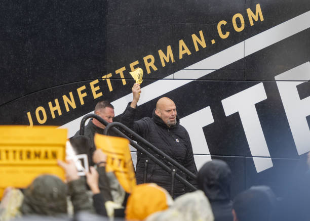 PA: Lieutenant Governor John Fetterman Holds Campaign Rally