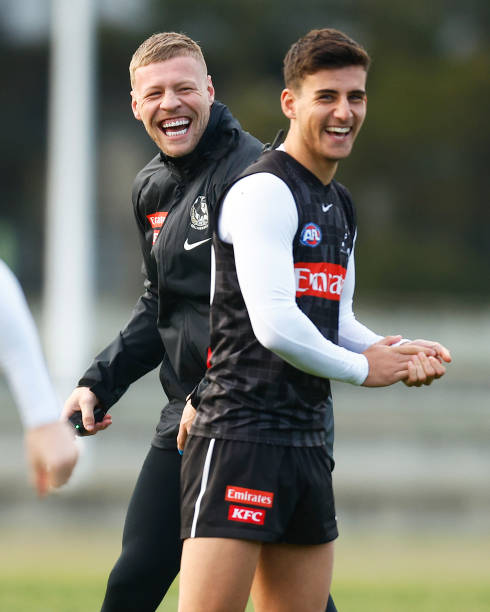 AUS: Collingwood Magpies Training Session