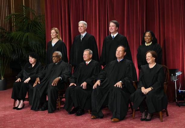 DC: The U.S. Supreme Court Poses For Official Group Photo