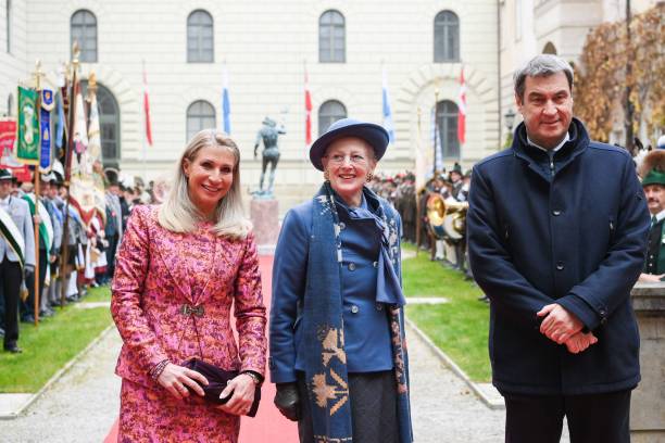 Karin Baumueller-Soeder, Queen Margrethe II of Denmark and Bavaria's State Premier and leader of Germany's conservative Christian Social Union party...