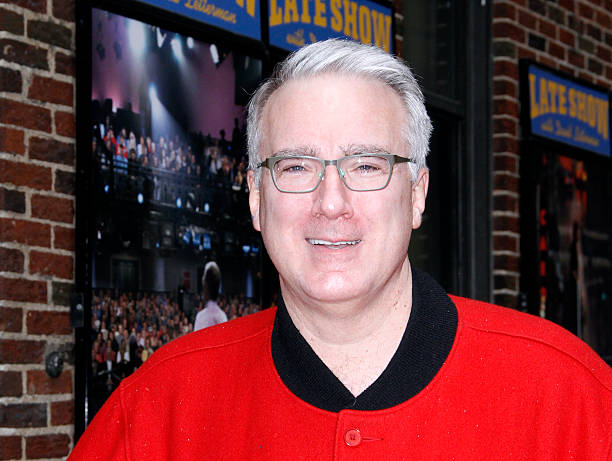 keith olbermann arrives for the late show with david letterman at ed picture