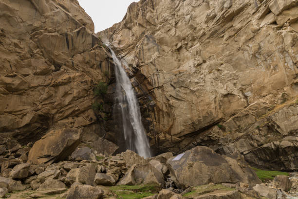 Khamosh Waterfall Kharmang, Gilgit-Baltistan. Travel to north