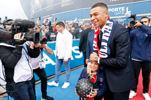 FRA: Kilian Mbappe Signs a New Contract at Paris Saint-Germain - Press Conference