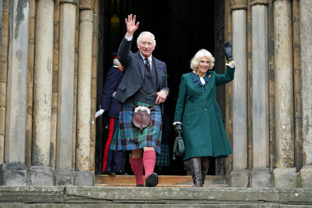 GBR: The King And Queen Consort Visit Scotland