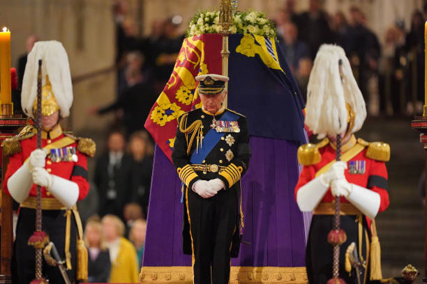 GBR: Lying-In-State Of Her Majesty Queen Elizabeth II At Westminster Hall