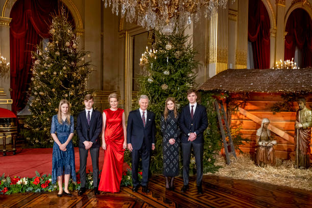 BEL: Belgium Royal Family Attends Christmas Concert At The Royal Palace In Brussels