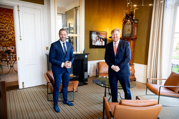 NLD: King Willem-Alexander Of The Netherlands Receives Minister Minister Hugo De Jonge At Palace Huis Ten Bosch
