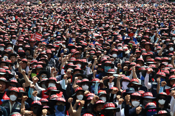 KOR: Korean Confederation Of Trade Unions Holds Mass Rally