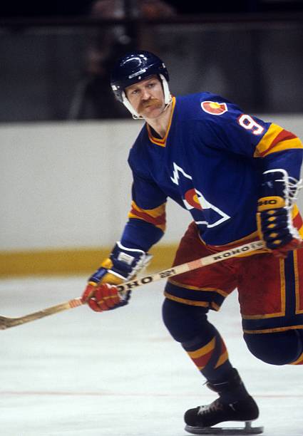 lanny-mcdonald-of-the-colorado-rockies-skates-on-the-ice-during-an-picture-id133703514