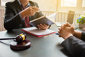 Lawyer are currently providing legal advice to clients.Legal planning