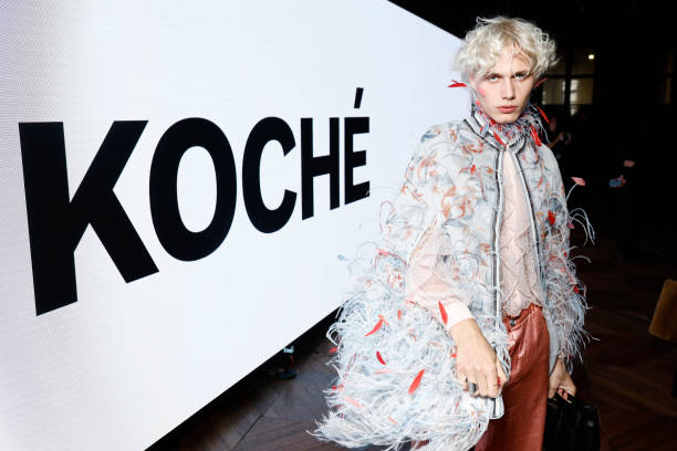 FRA: Koche : Front Row - Paris Fashion Week - Womenswear Spring/Summer 2023