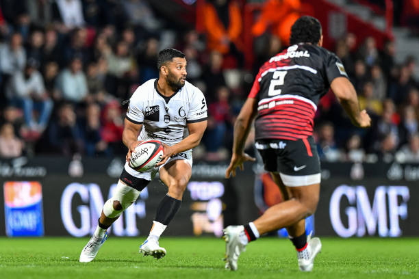 Lima SOPOAGA of Lyon during the French Top 14 rugby match between Toulouse and Lyon on March 27, 2022 at Stade Ernest Wallon in Toulouse, France. (Photo by Baptiste Fernandez/Icon Sport via Getty Images)
