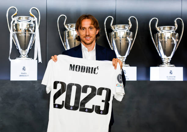 ESP: Luka Modric Extends His Contract With Real Madrid