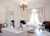 Luxury Living Room in Paris