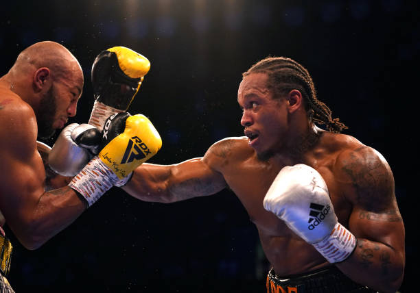 Lyndon Arthur and Anthony Yarde in the World Boxing Organisation Inter-Continental Light Heavy Title at the Copper Box Arena, London. Picture date:...