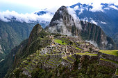 machu pichu view from above