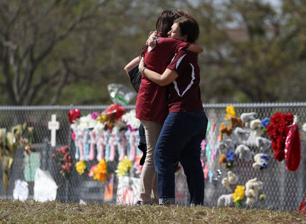 Teachers From Marjory Stoneman Douglas High School Return After School Shooting