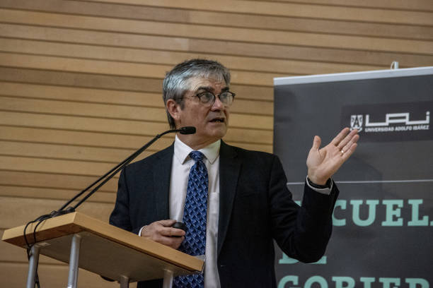 CHL: Chile's Finance Minister Mario Marcel Speaks At The University Of Adolfo Ibanez