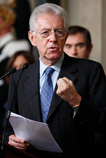 Fotos Und Bilder Von Italy S Pm Designate Mario Monti Announces