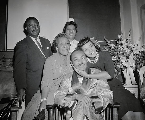 Martin Luther King and His Wife