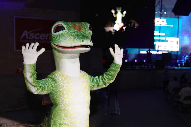 martin the geico gecko seen during acm party for a cause at ascend picture