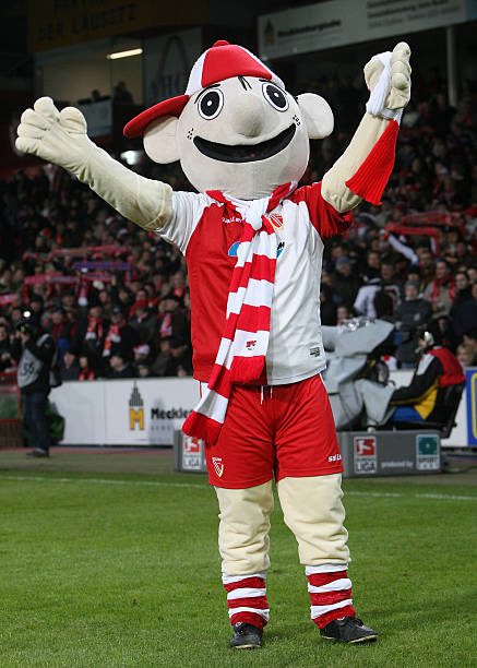 mascot-lauzi-of-cottbus-is-seen-prior-to-the-bundesliga-match-between-picture-id84704017